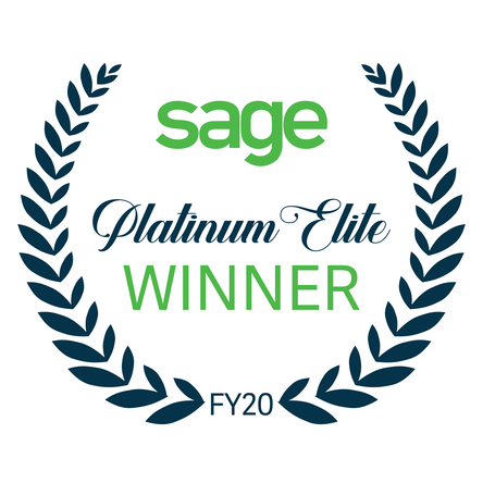 Sage Platinum Elite Award FY20