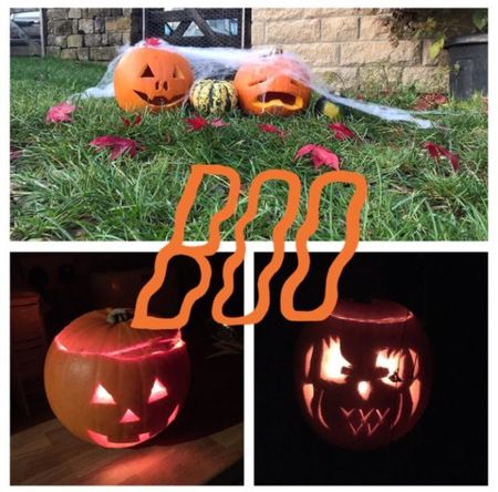 Some of our Spooky Pumpkins