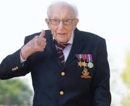 Happy 100th Birthday Colonel Tom!!