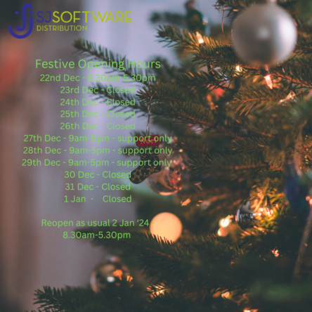 Our Festive Opening Hours