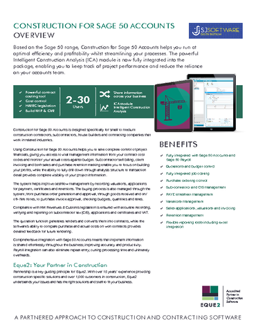 Construct for Sage 50cloud Accounts Brochure